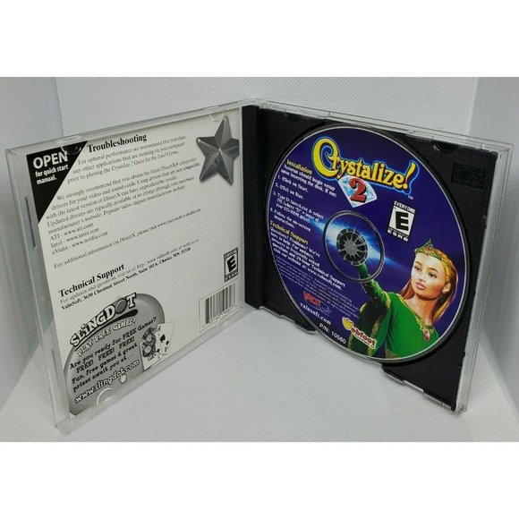 Video Game PC Crystalize 2 Quest for the Jewel Crown No Scratches Clean - Picture 7 of 11